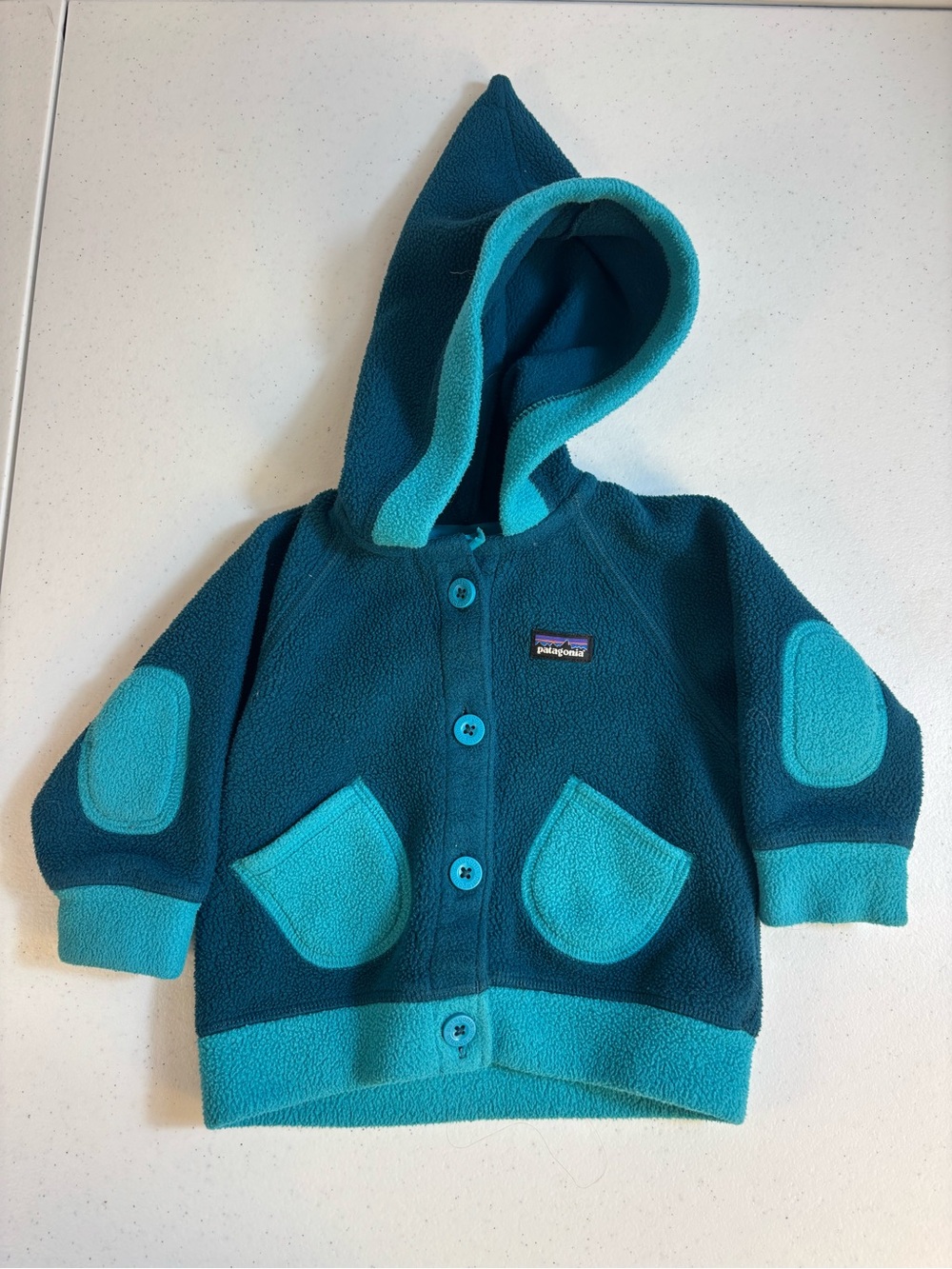Patagonia Baby Swirly Top Jacket Infant Size 3-6 Months